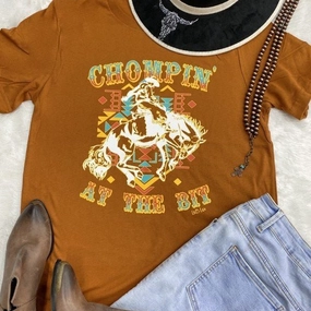 Plus Chompin At The Bit Tee* PreShrunk Fabric