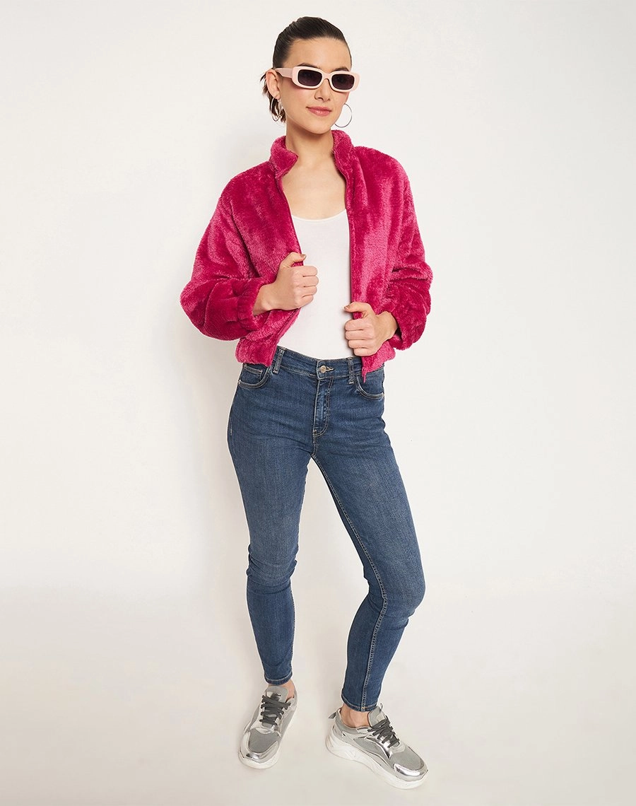 Madame Mystic High Neck Sweatshirt Tailored Fit Minimal Comfort