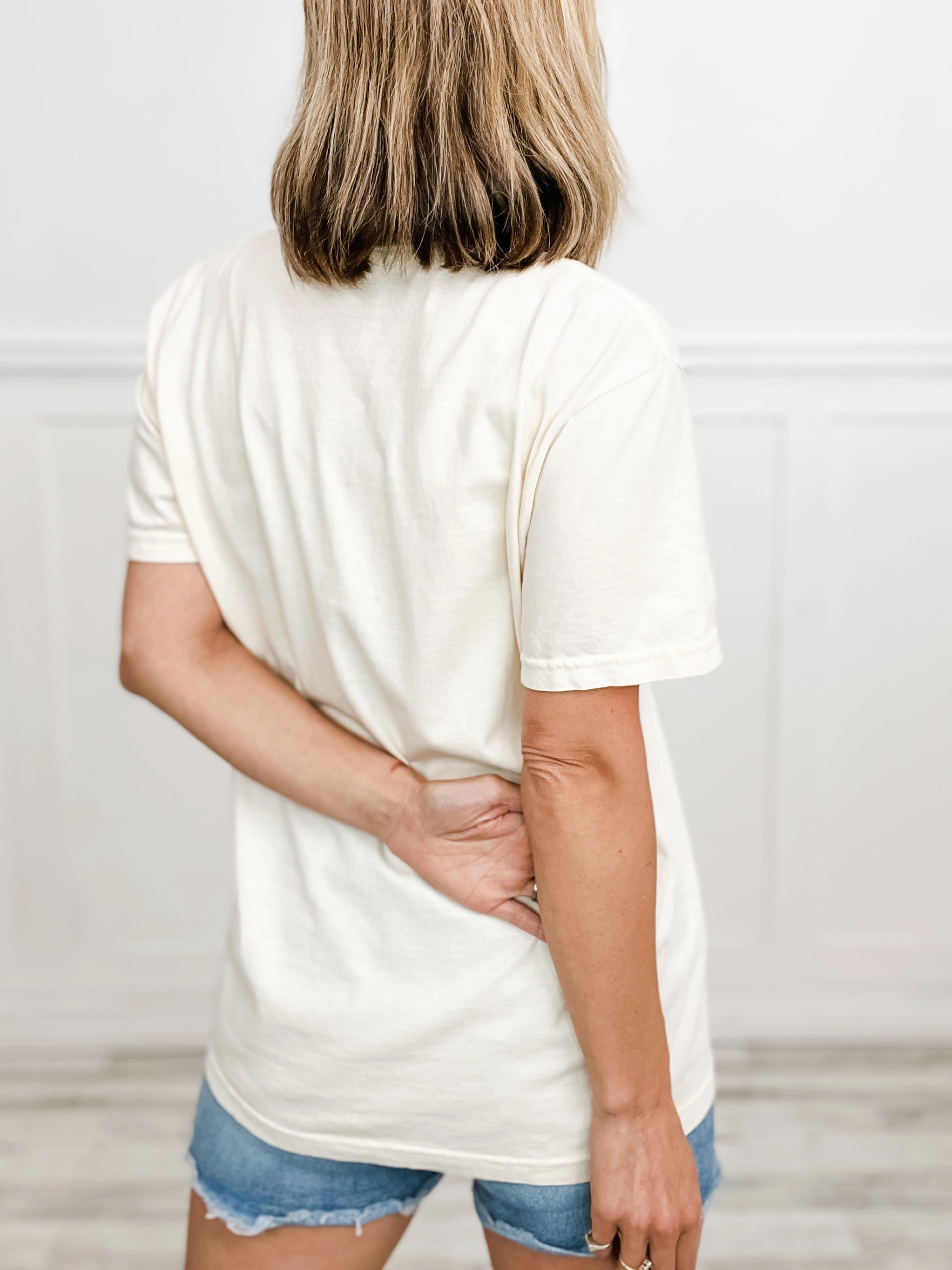 Ultraviolet Protection Finish Memorial Day Honor and Remember Graphic Tee