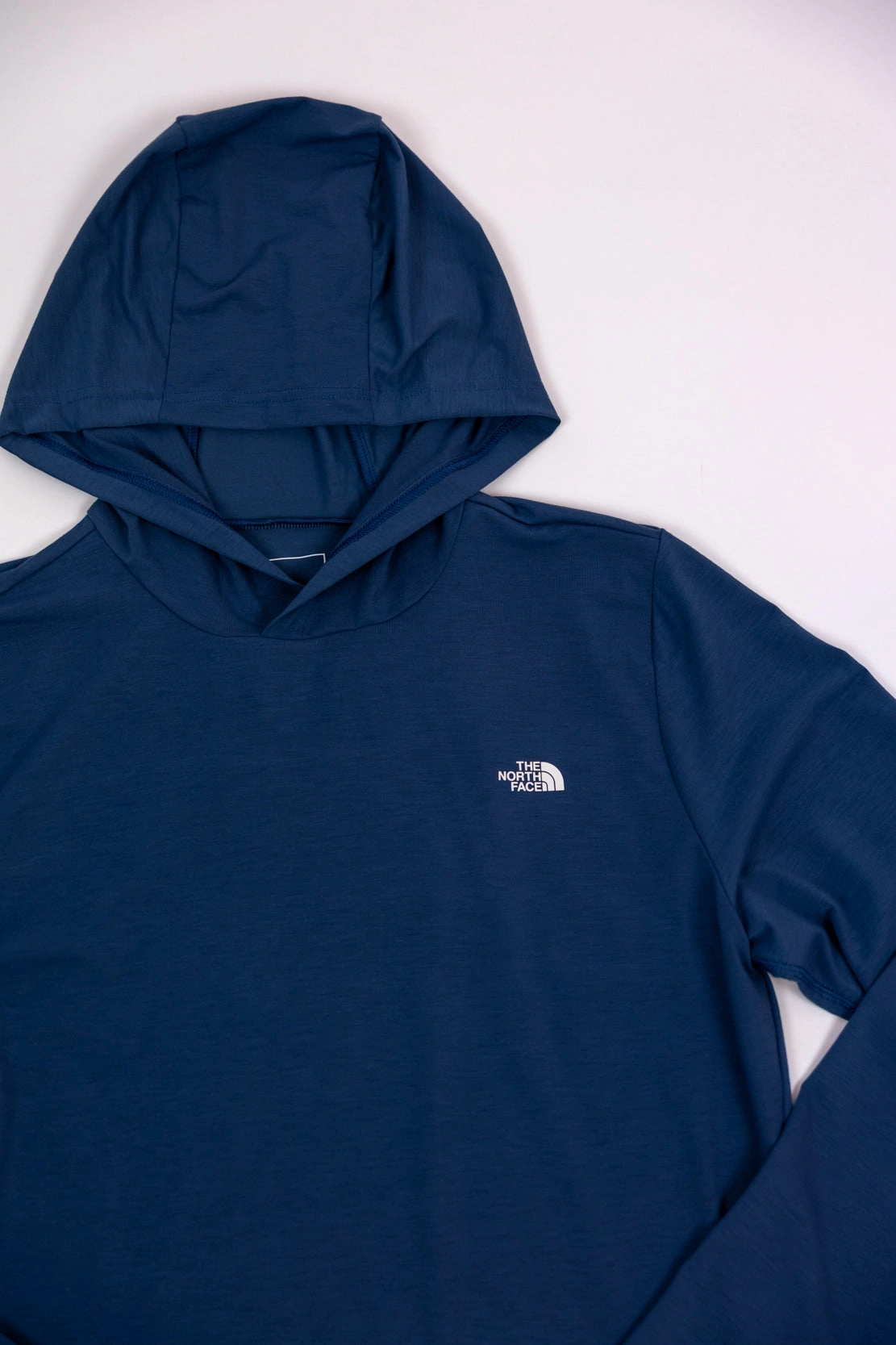 Men's Adventure Sun Hoodie | Shady Blue Ribbed Cuffs