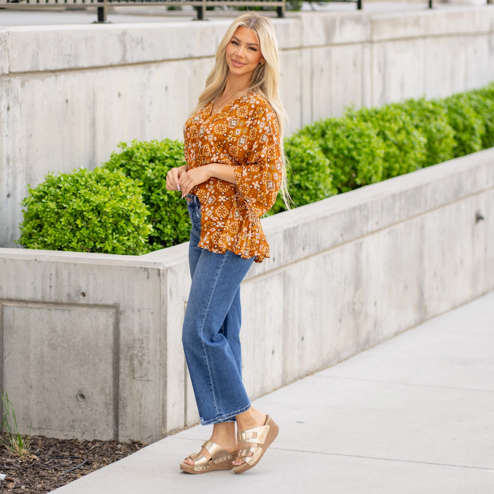 Midnight Contour Tummy Control Top High Rise Crop Regular & Plus Sizes Nature Lover Shopping Day Everyday Unisex Look