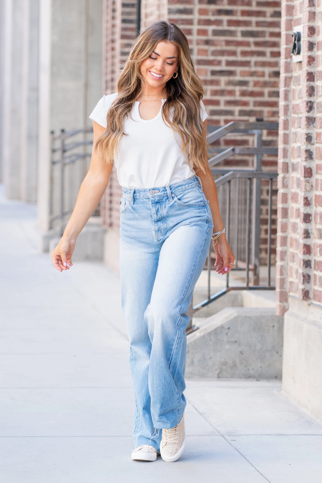 Maryville High Rise Tie Back 90s Flare Lifestyle Piece