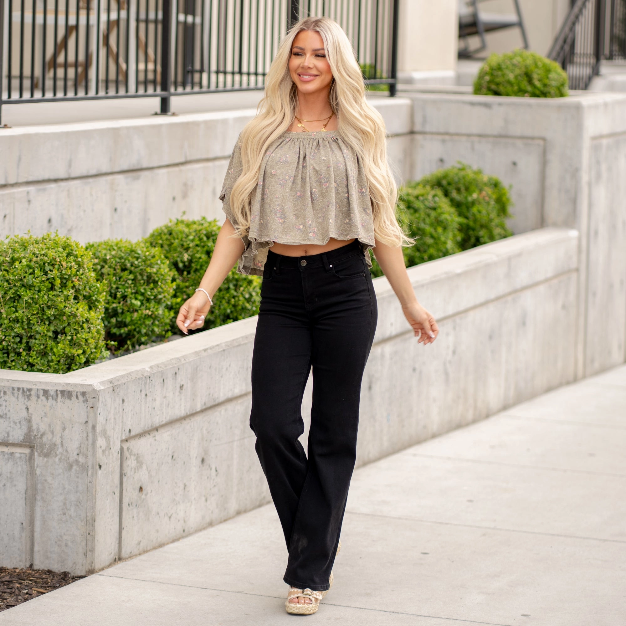 Nashville High Rise Wide Leg Regular & Plus Sizes Relaxed Style City Walk Trend Setter