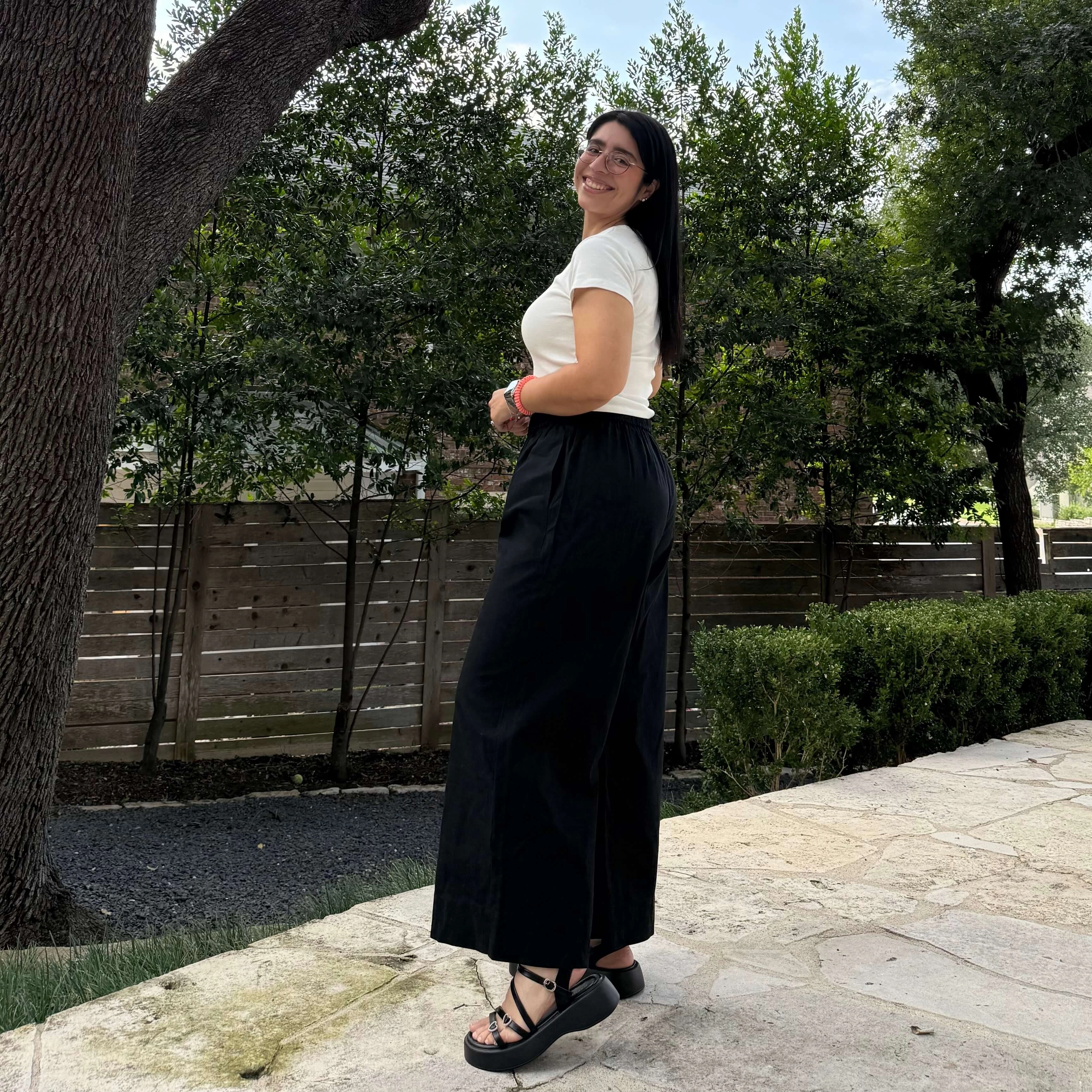 26" Inseam Picnic Pants - Solid Black *Clearance Sale* Casual Performance All Around Fit