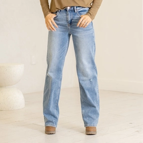 Brunch Outfit Traveler Gear Socialite High Rise Baggy Wide Leg Regular & Plus Sizes