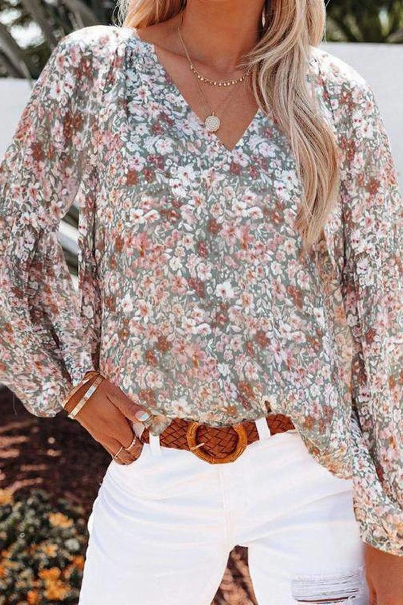 casual top New Era Floral Top*