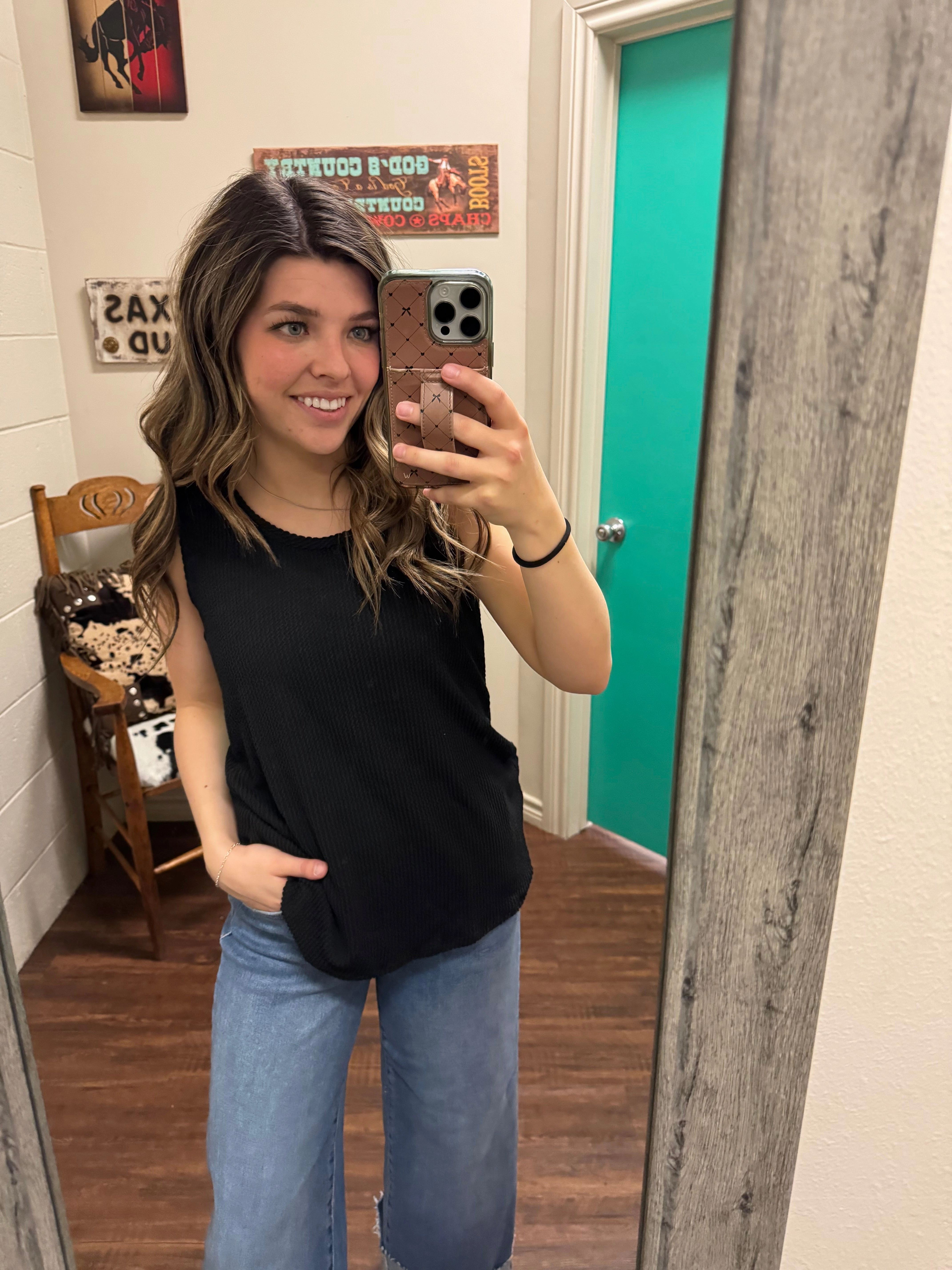 Kick Back Full Length Traditional Tank-3 Colors Soft Touch Texture