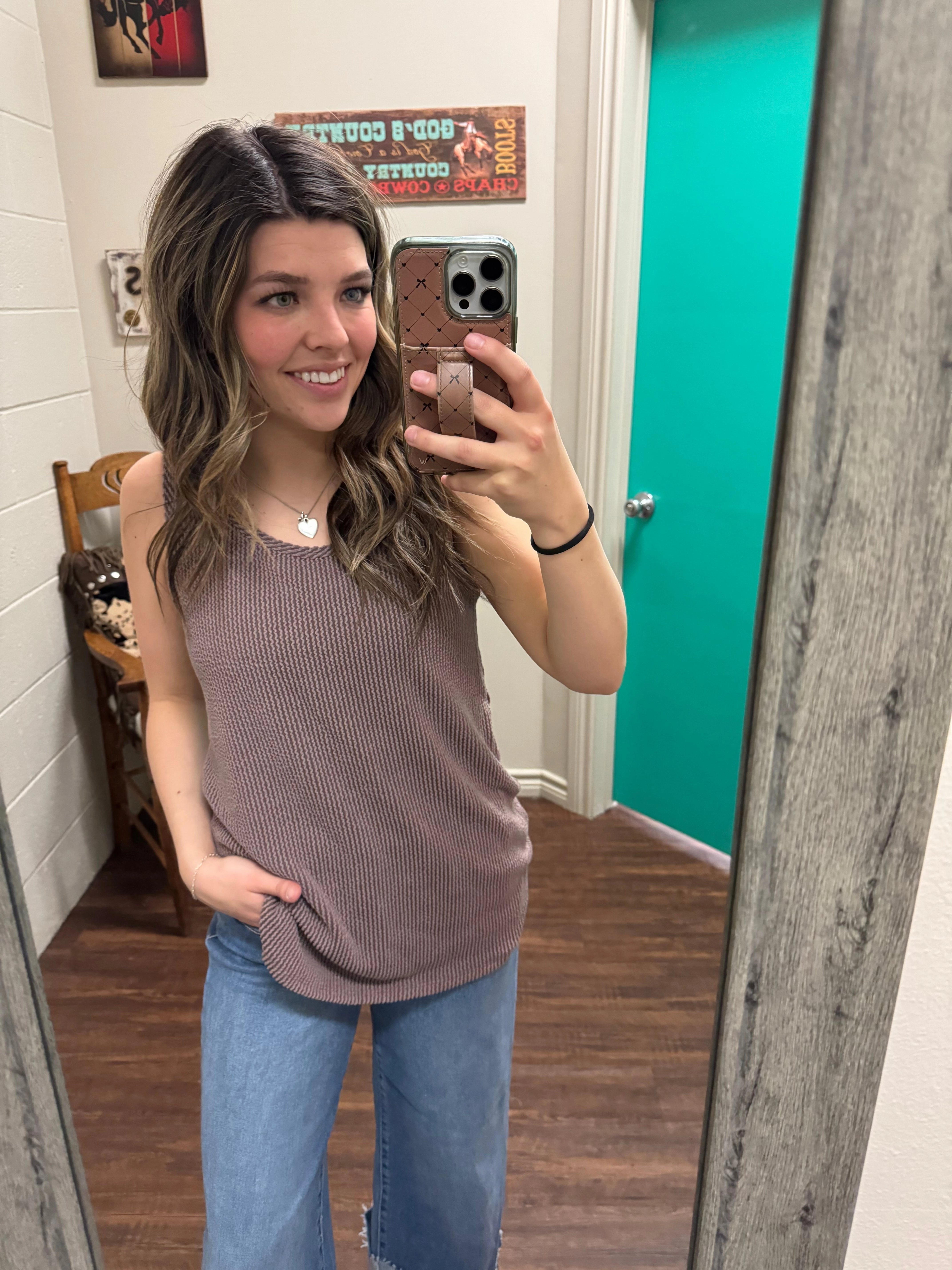 Kick Back Full Length Traditional Tank-3 Colors AntiBacterial Coating