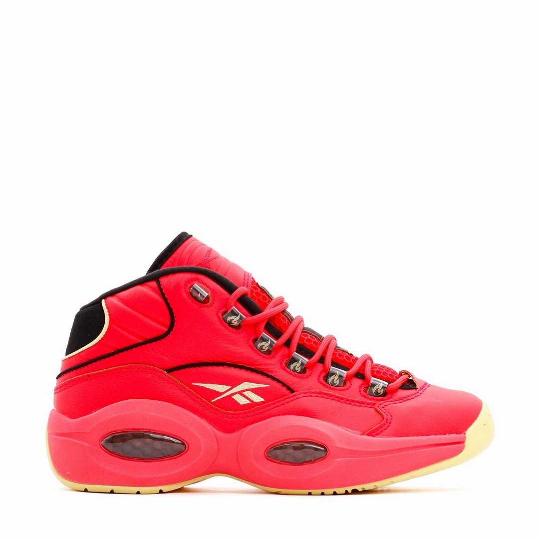 Reebok Basketball Men Question Mid x Hot Ones Allen Iverson Red GV7093 Fast Reaction