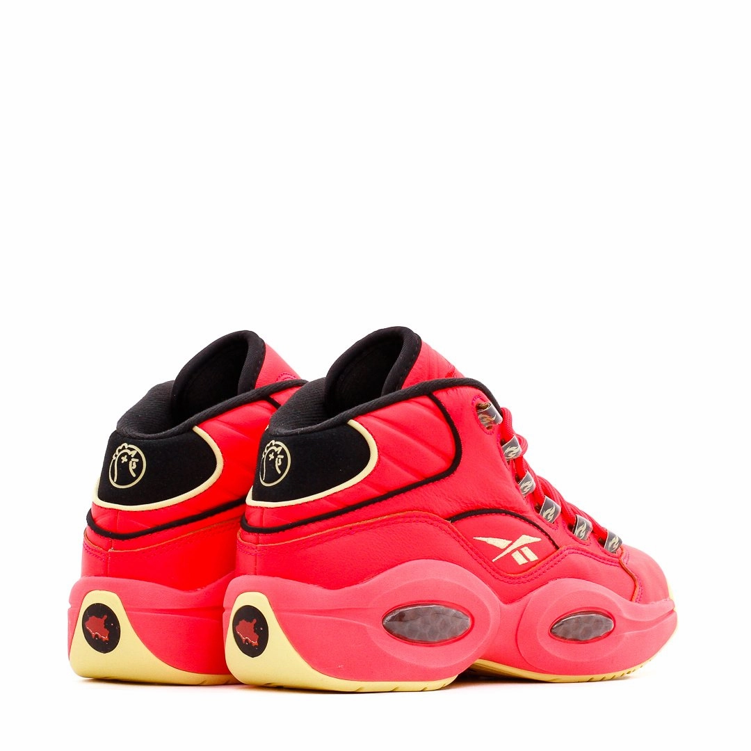 Reebok Basketball Men Question Mid x Hot Ones Allen Iverson Red GV7093 Cross Ventilation Ports
