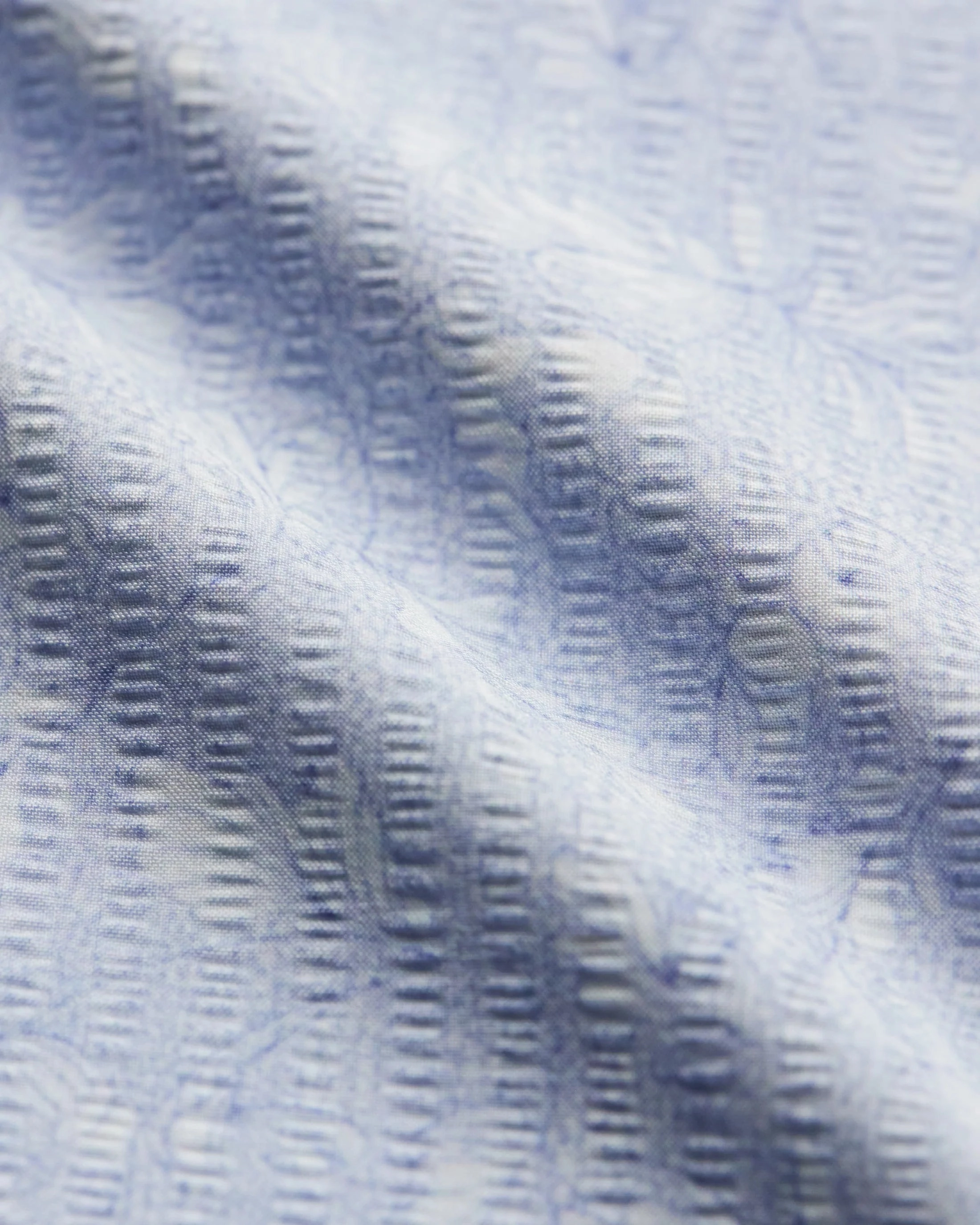 Hollis Short Sleeve Shirt | Light Blue Customizable Option Floral Motif