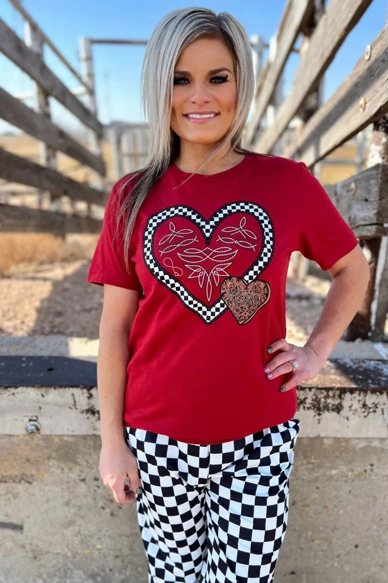 ReflectiveTrimDetails Sterling Kreek Together Forever Tee