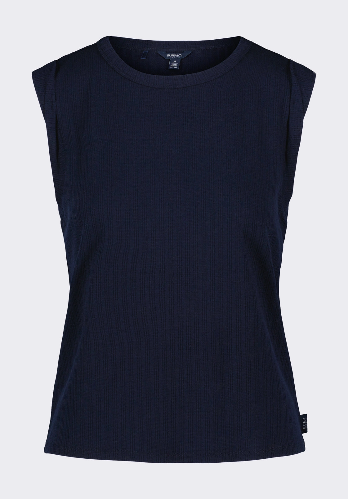 Elayne Women??s Sleeveless Top, Navy - KT0191P UVProtectionCoating