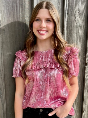 Friction Reducing Finish Life's A Party Top- 2 Colors*