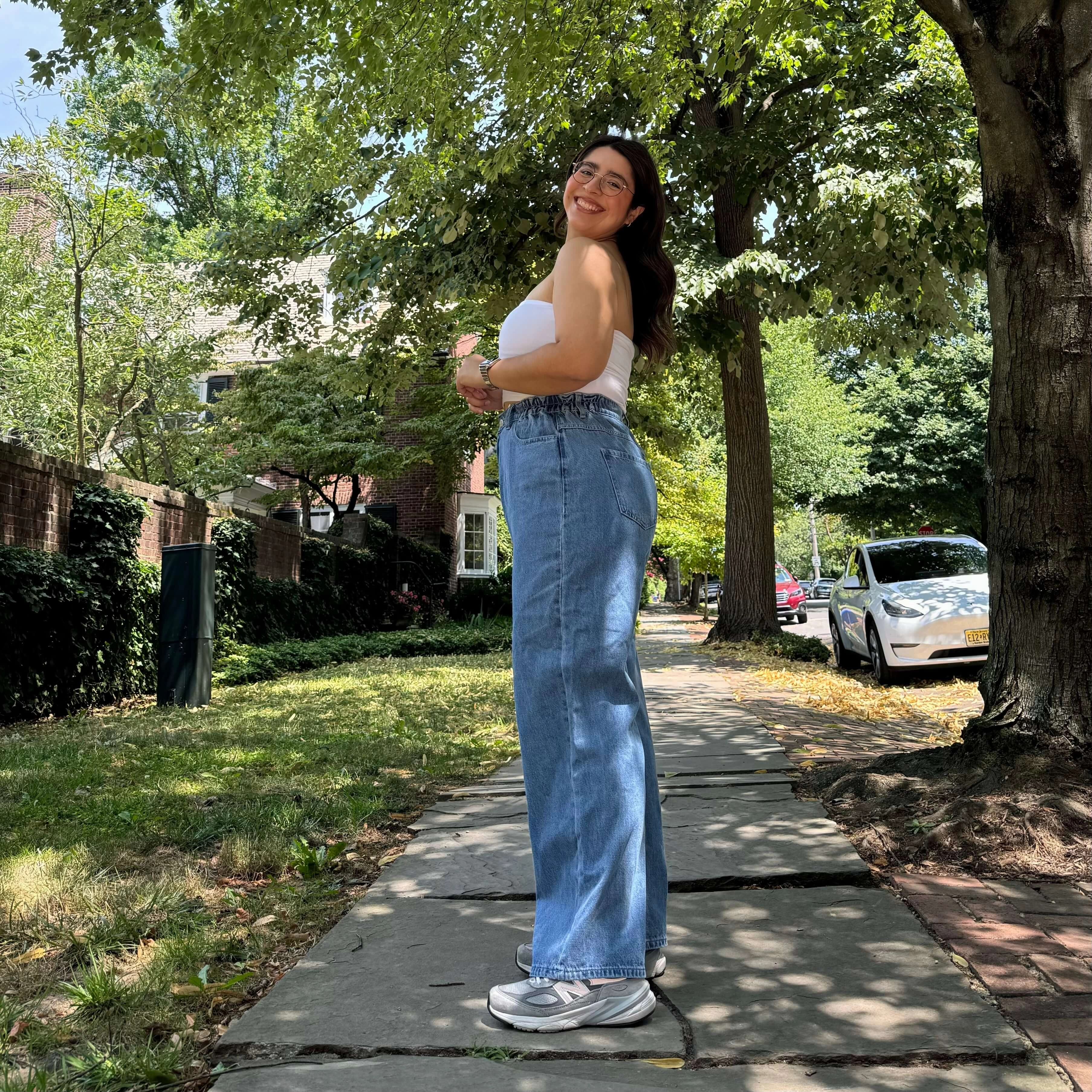 29" Inseam Jeans - Light Wash *Clearance Sale* No Ride-Up