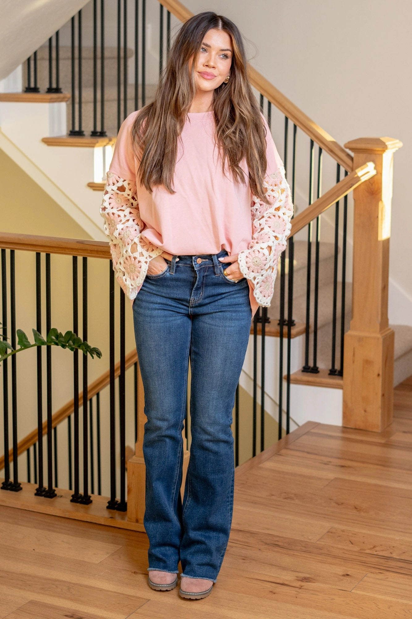 Planeload High Rise Boot Cut Regular & Plus Sizes Office Wear Weekend Warrior Trend Setter Neutral Look