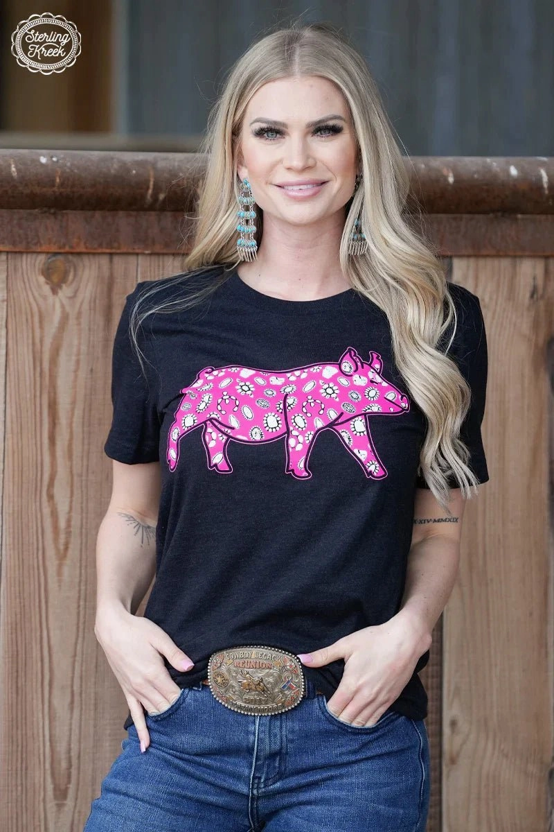 PLUS Concho Pig Tee AntiPilling Technology