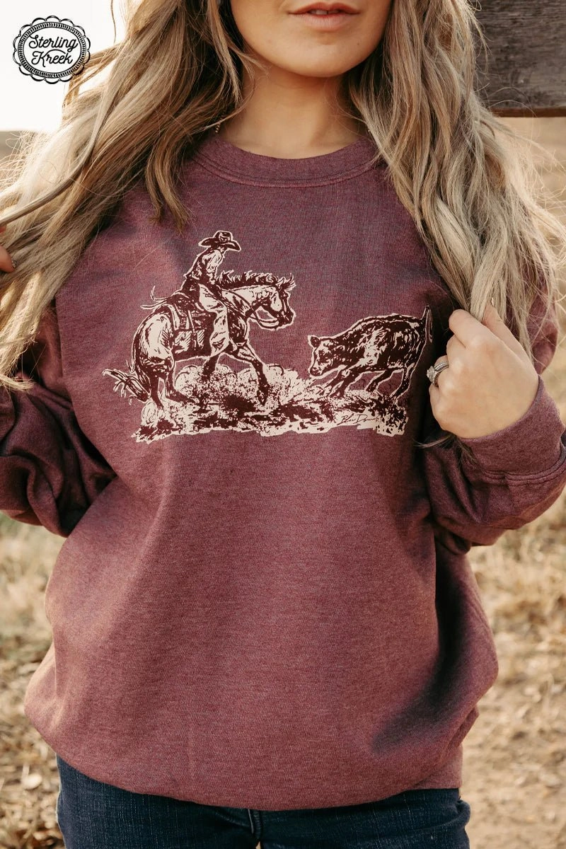 MultiPanelConstruction PLUS Cowboy Cutter Sweater