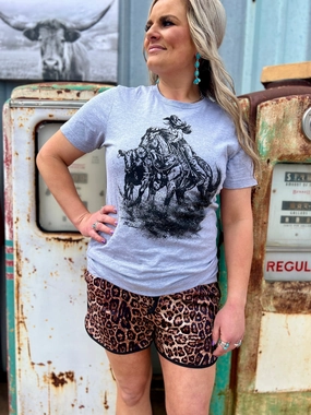 PLUS Down The Fence Gray Tee OrganicCotton