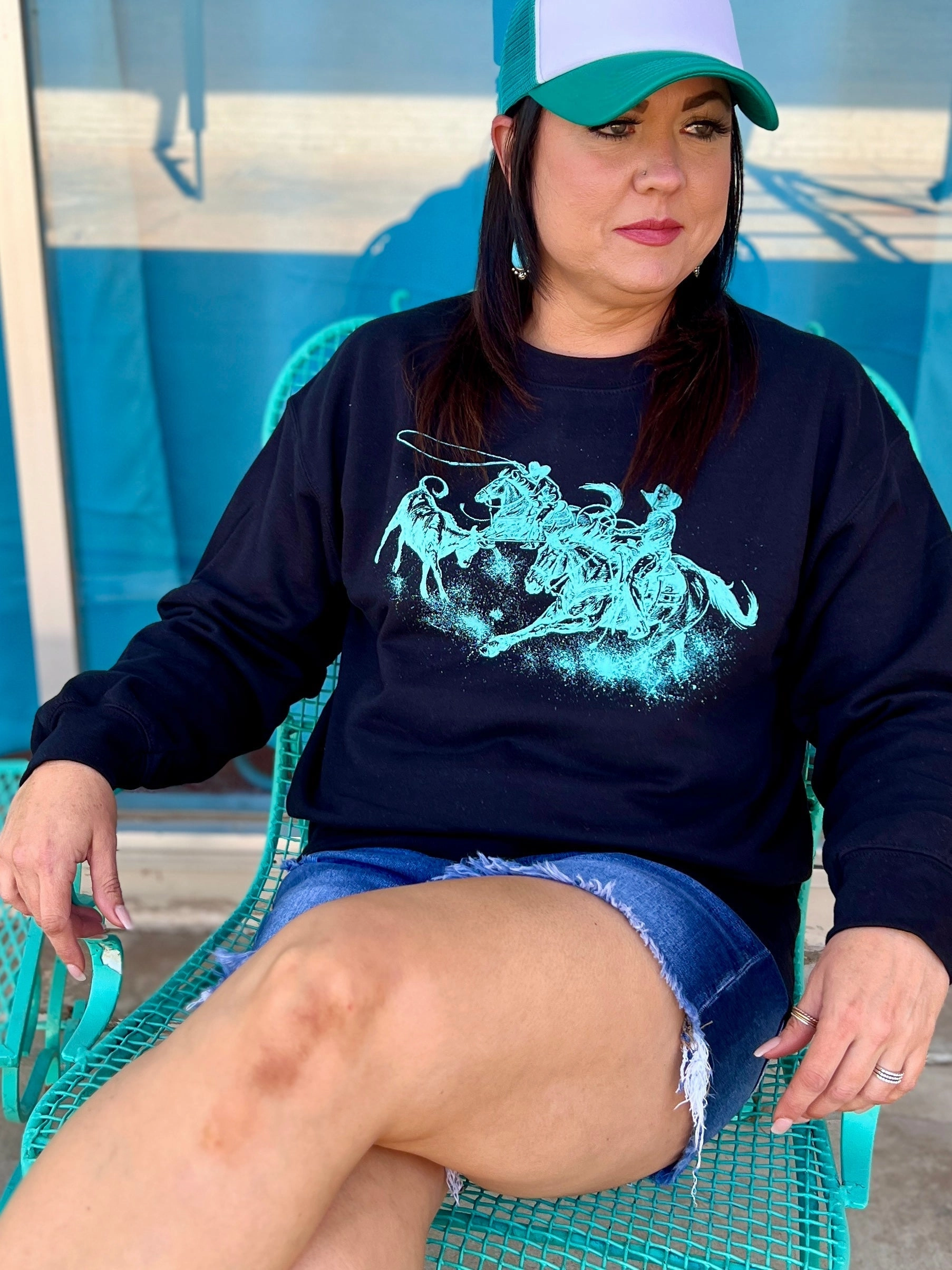 PLUS High Call Sweatshirt Fashionable Tank Brushed Inner Layer