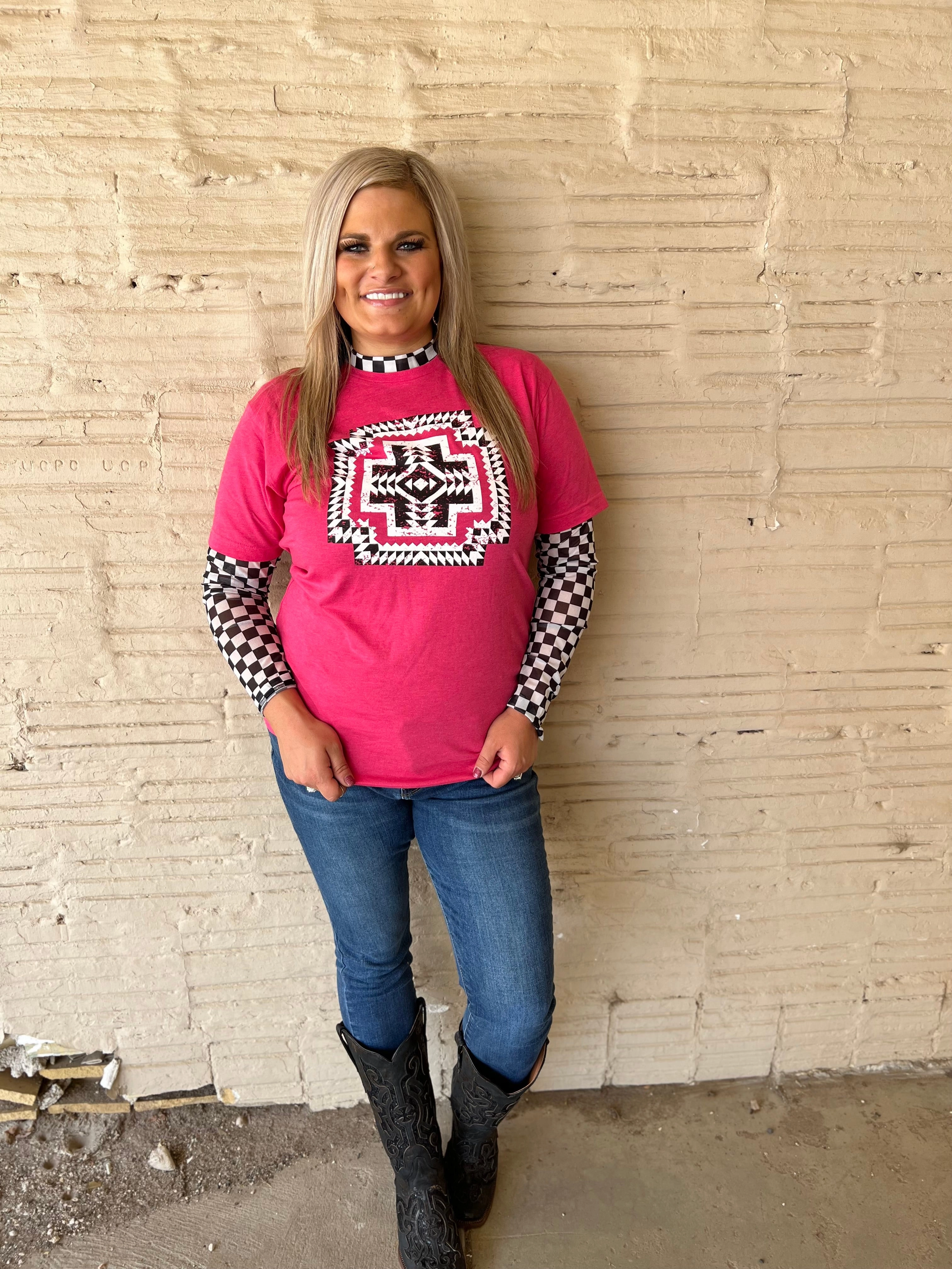 Classic Crewneck Design Plus New Chick On The Block Tee