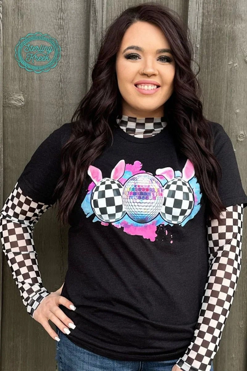 Warm Fabric AdjustableCuffs PLUS Party In The Hutch Tee