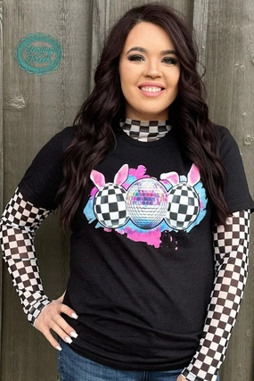 Warm Fabric AdjustableCuffs PLUS Party In The Hutch Tee