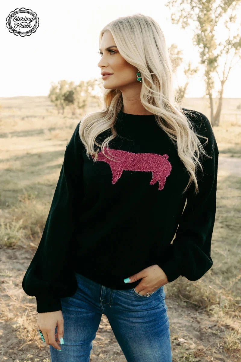 PLUS Queen of Stockshow Sweater Sustainable Textile