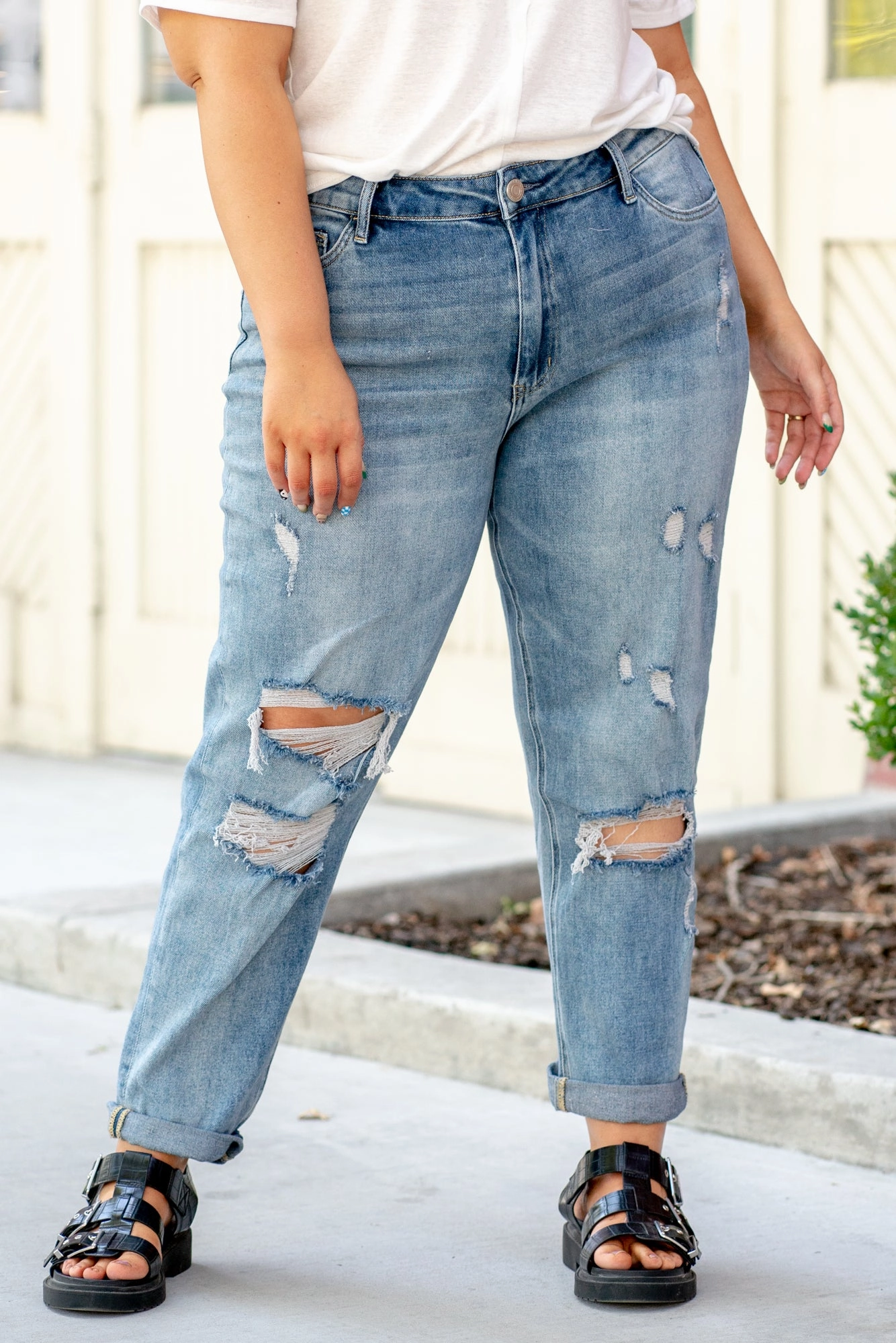 Plus Size Dreamland Boyfriend Fit Active Ready