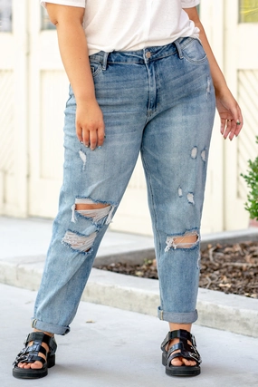 Plus Size Dreamland Boyfriend Fit Active Ready