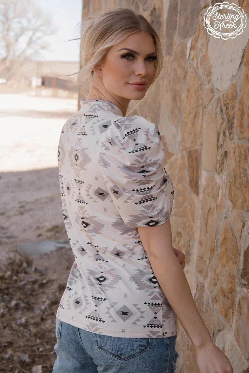 PLUS Sterling Kreek Aztec Canyon Top SnagResistant