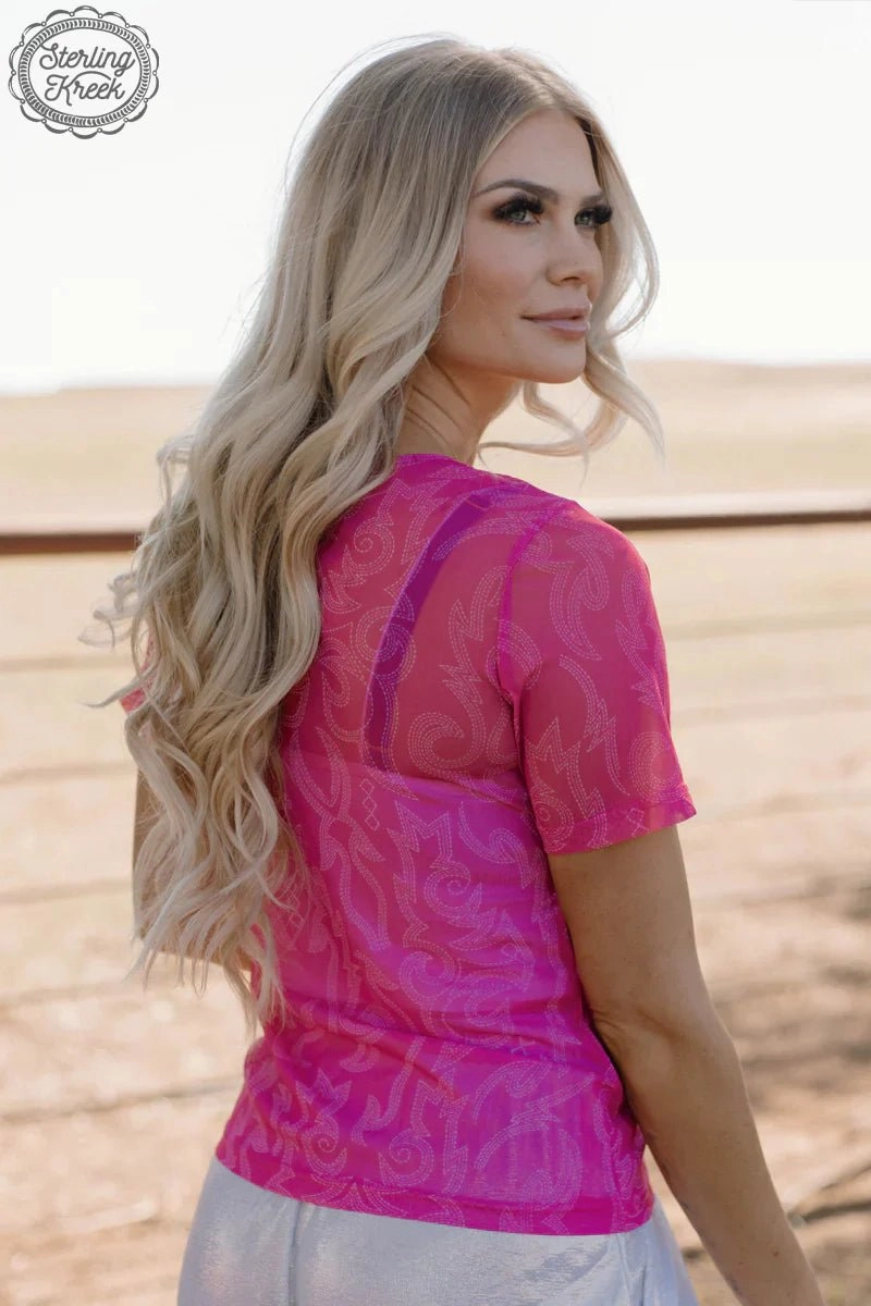 LightweightDesign CushionedSupport PLUS Sterling Kreek Let's Go Girls Mesh Top