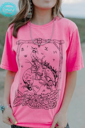 High Neck Design Reversible design PLUS Sterling Kreek Neon Overhead Outlaw Tee