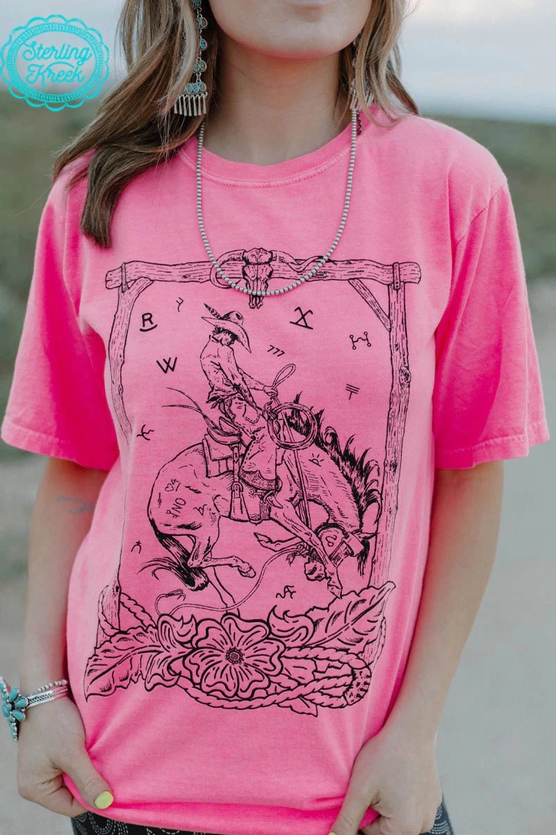 High Neck Design Reversible design PLUS Sterling Kreek Neon Overhead Outlaw Tee