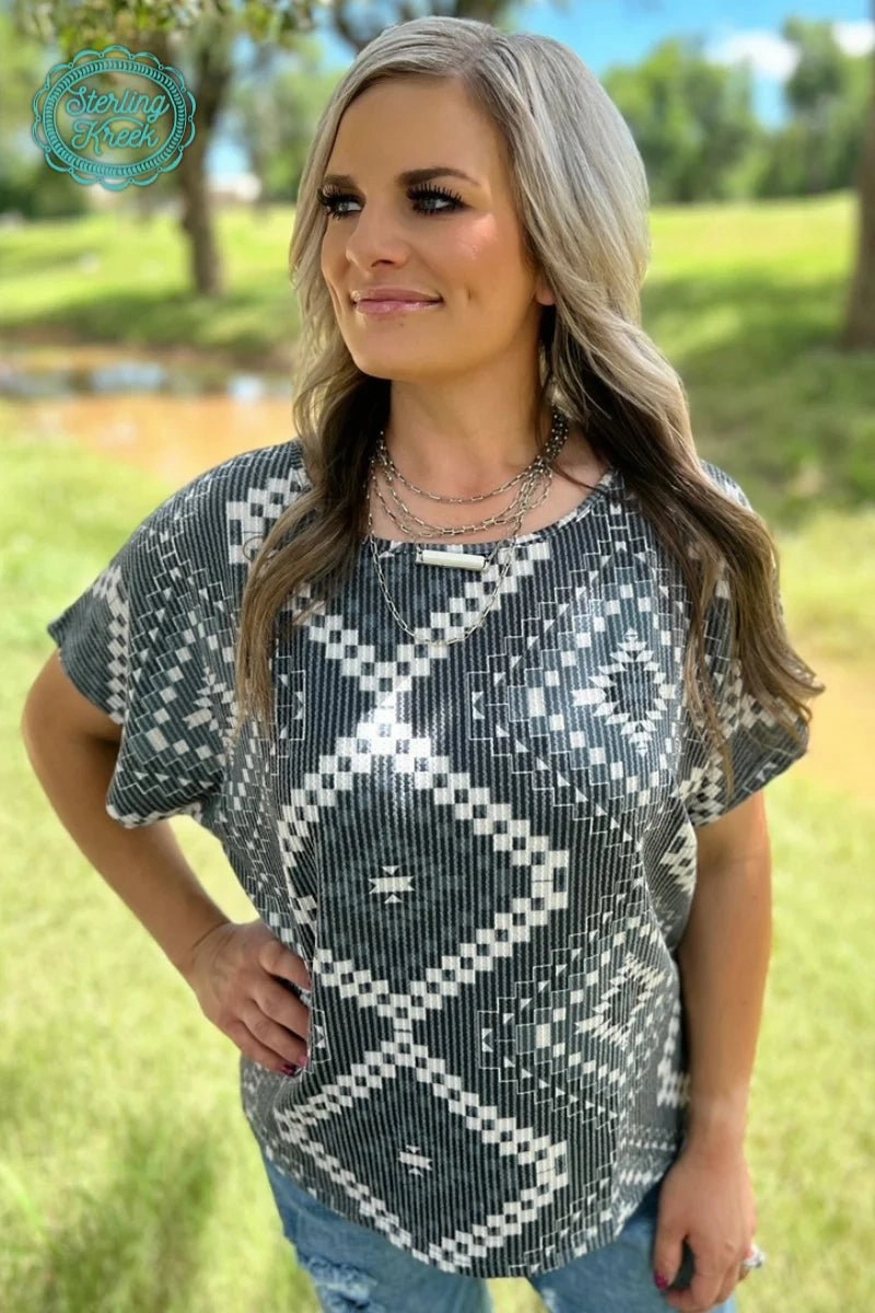 PLUS Sterling Kreek Take It Slow Top Multi Panel Construction BondedEdges