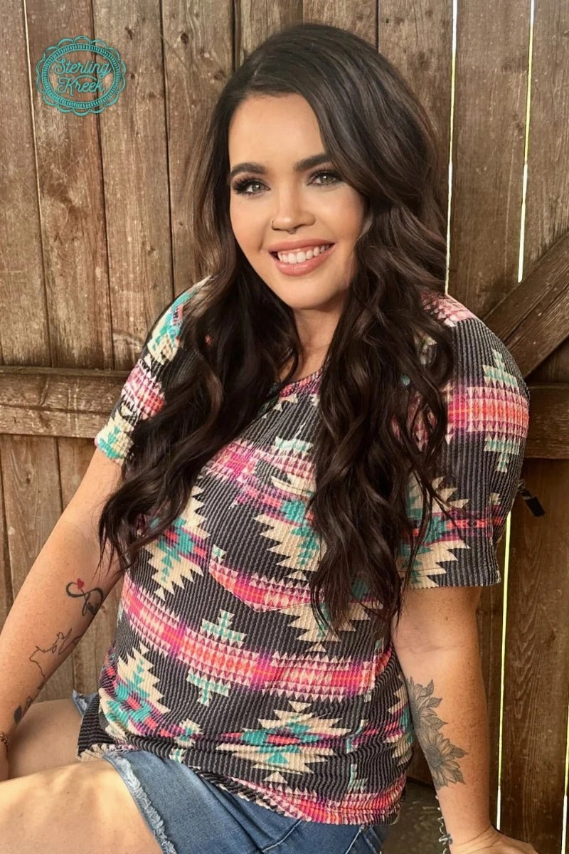 NonIrritatingEdges PLUS Sterling Kreek The Cheyenne Crew Neck