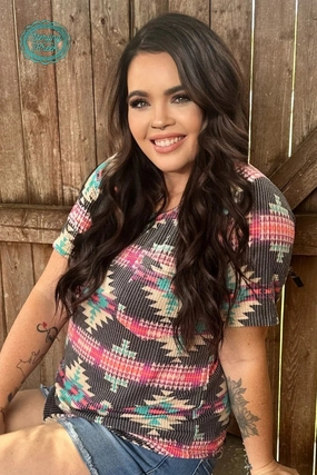 NonIrritatingEdges PLUS Sterling Kreek The Cheyenne Crew Neck