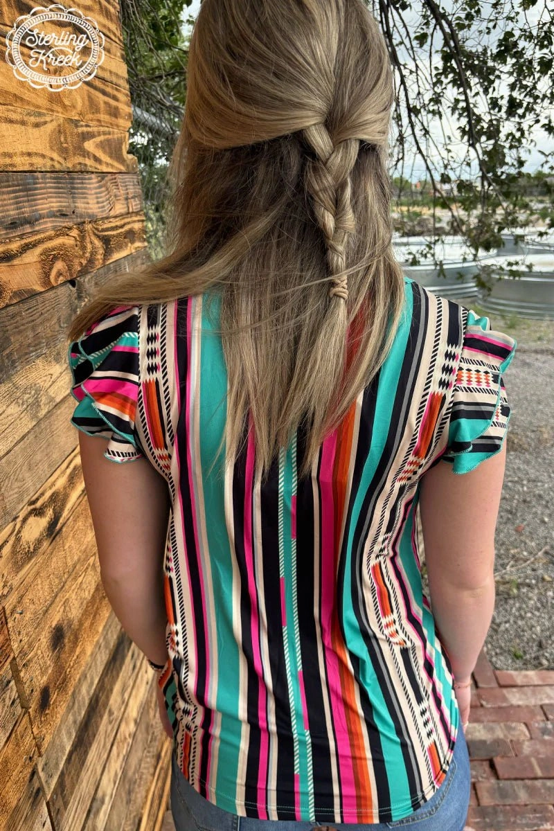 HiddenPocket OdorResistantTechnology PLUS Sterling Kreek Wilder Than The West Top