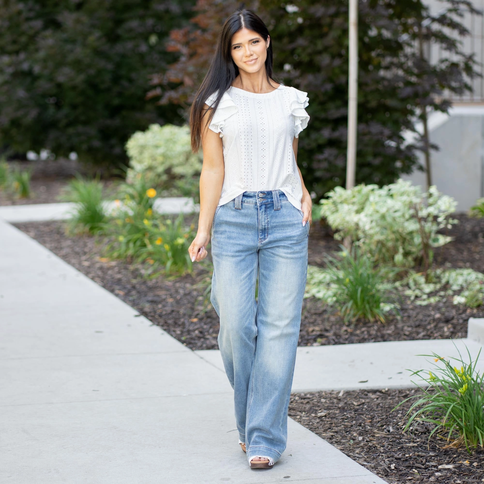 Rainy Day Everyday Power Play High Rise Wide Leg Regular & Plus Sizes