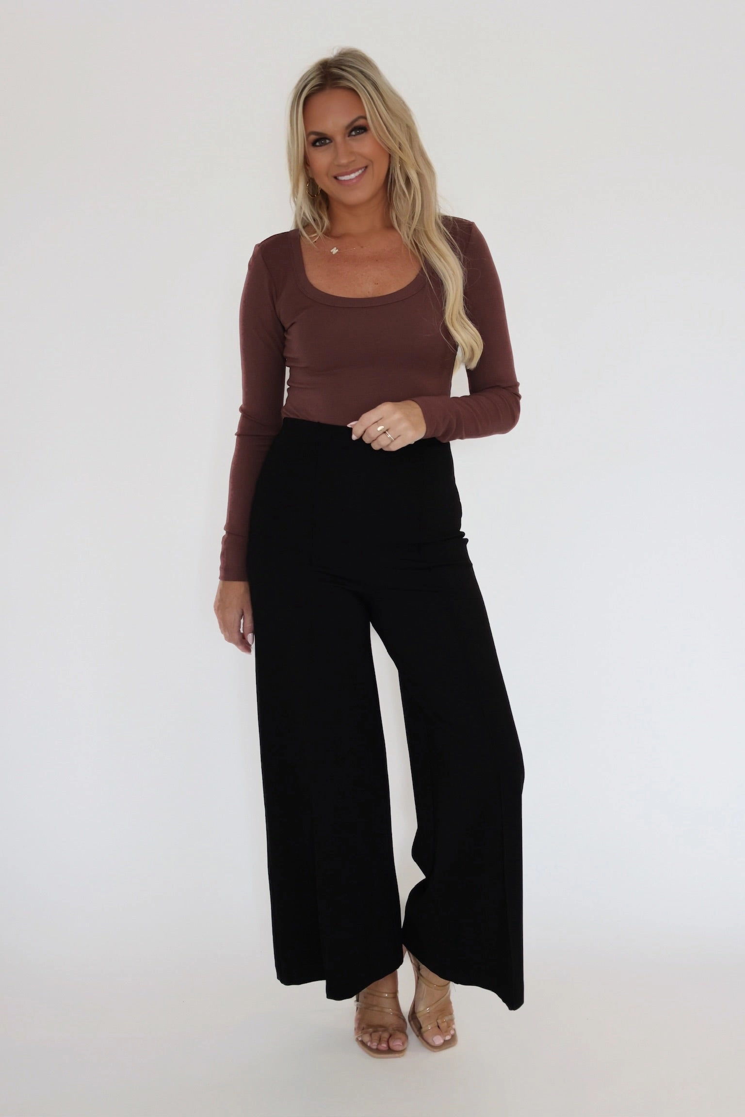 Conditional Pants- Black Soft Brush Lining