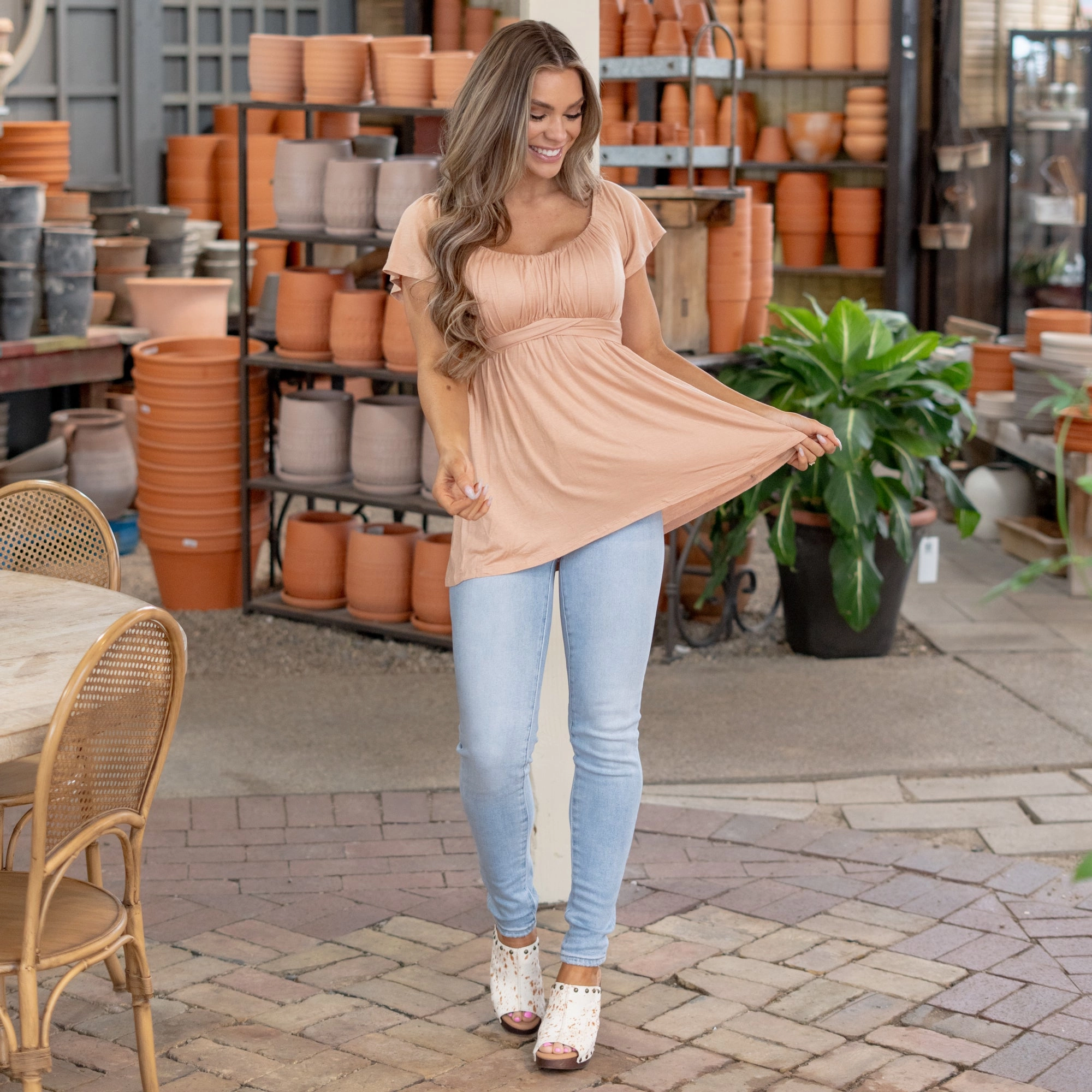 All-day Comfort Holiday Outfit Princess Top