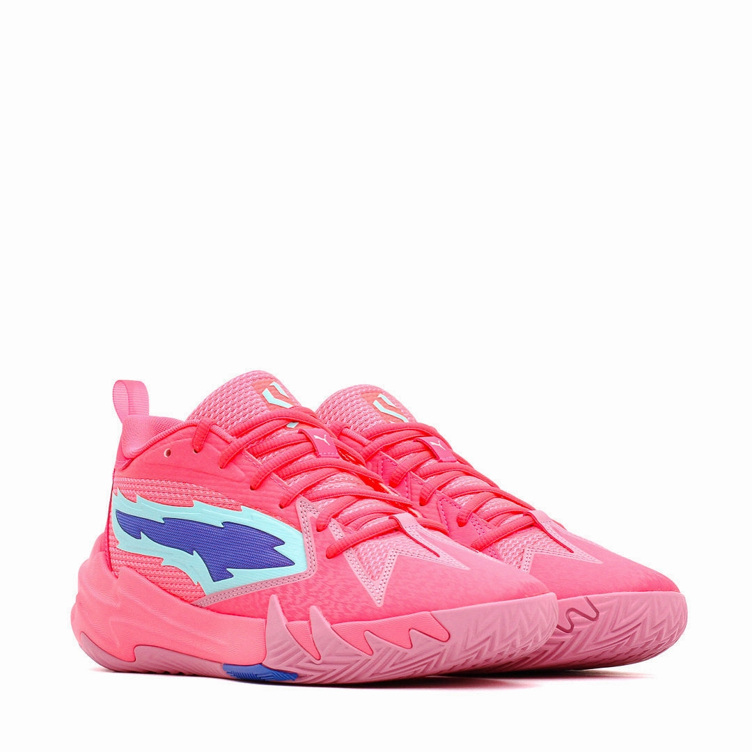 Puma Basketball Junior Scoot Zeros Team Pink 310416-02 Vapor Weave Max Agility