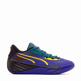 Puma Basketball Men All-Pro Nitro Crowd Craze Blue 310387-01 Multi Directional Grip Neutral pronation