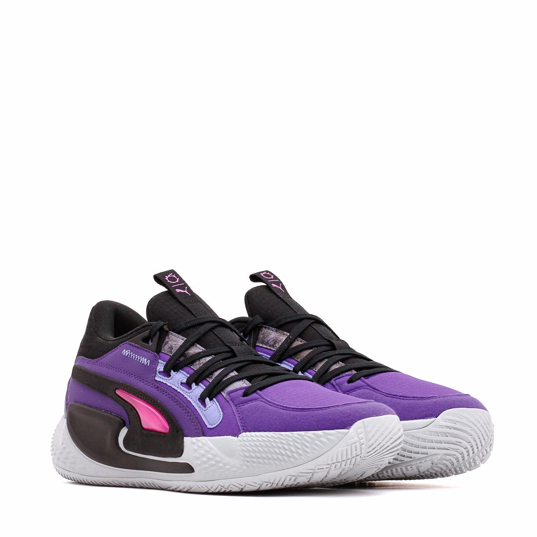 EasyToClean Anatomical Fit Design Puma Basketball Men Court Rider Chaos Final Fantasy Black Violet 378418-01