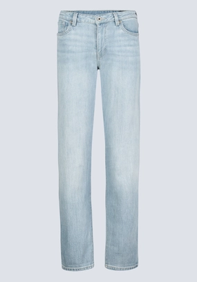 Mid Rise Bootcut Queen Women's Jeans, Vintage Light Blue - BL15985 Flex Look Chic Appearance