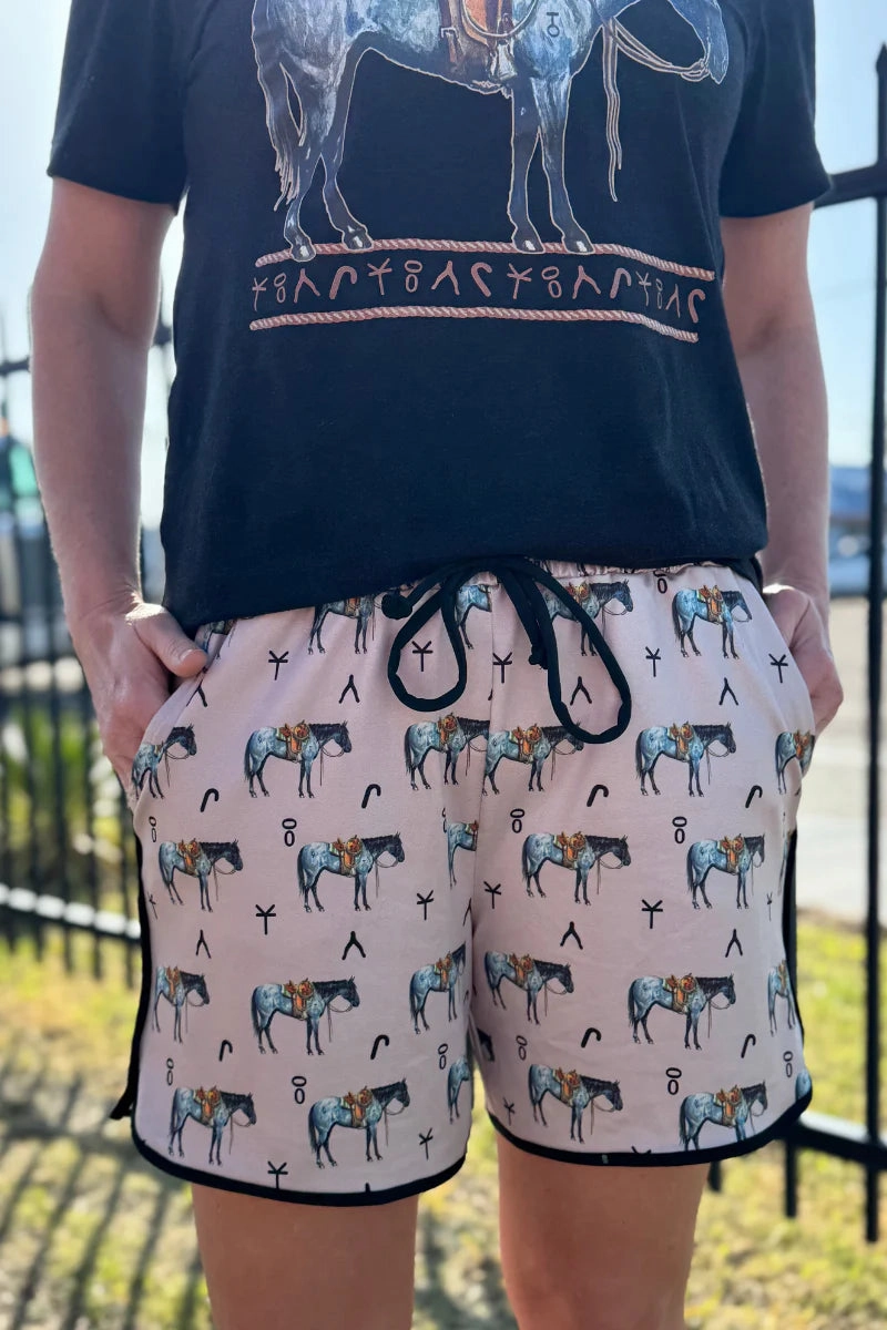 Sterling Kreek Old Town Road Shorts-Long Core Movement Adjustable Belt Loops