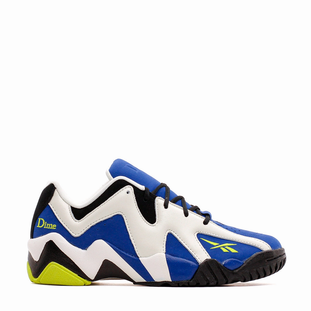 Soft Landing Reebok Classics Basketball Men Dime Kamikaze Low Blue FY4383