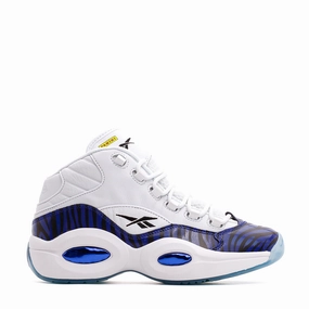 Reebok Classics x Panini Basketball Men Question Mid Allen Iverson White HQ1097 Reactive Response Enhanced Ankle Support