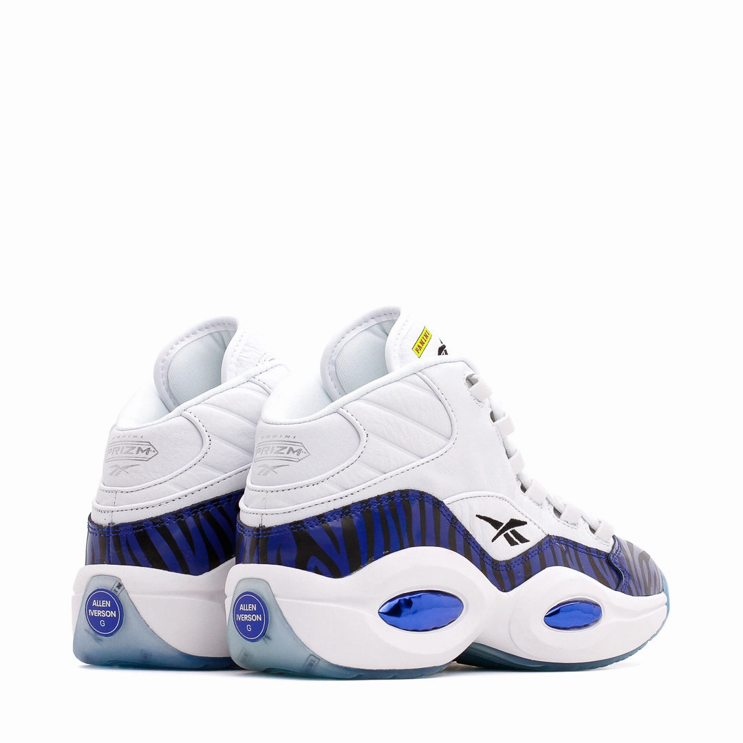 Reebok Classics x Panini Basketball Men Question Mid Allen Iverson White HQ1097 Orthotic Support