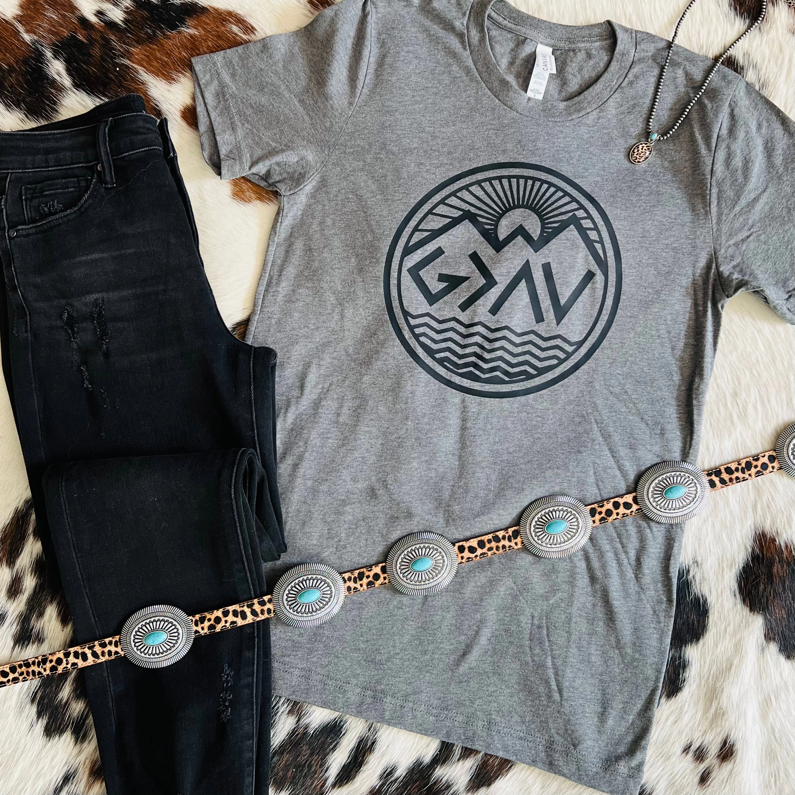 God Is Greater Than Any Highs Or Lows Tee Convertible Sleeve Adaptation